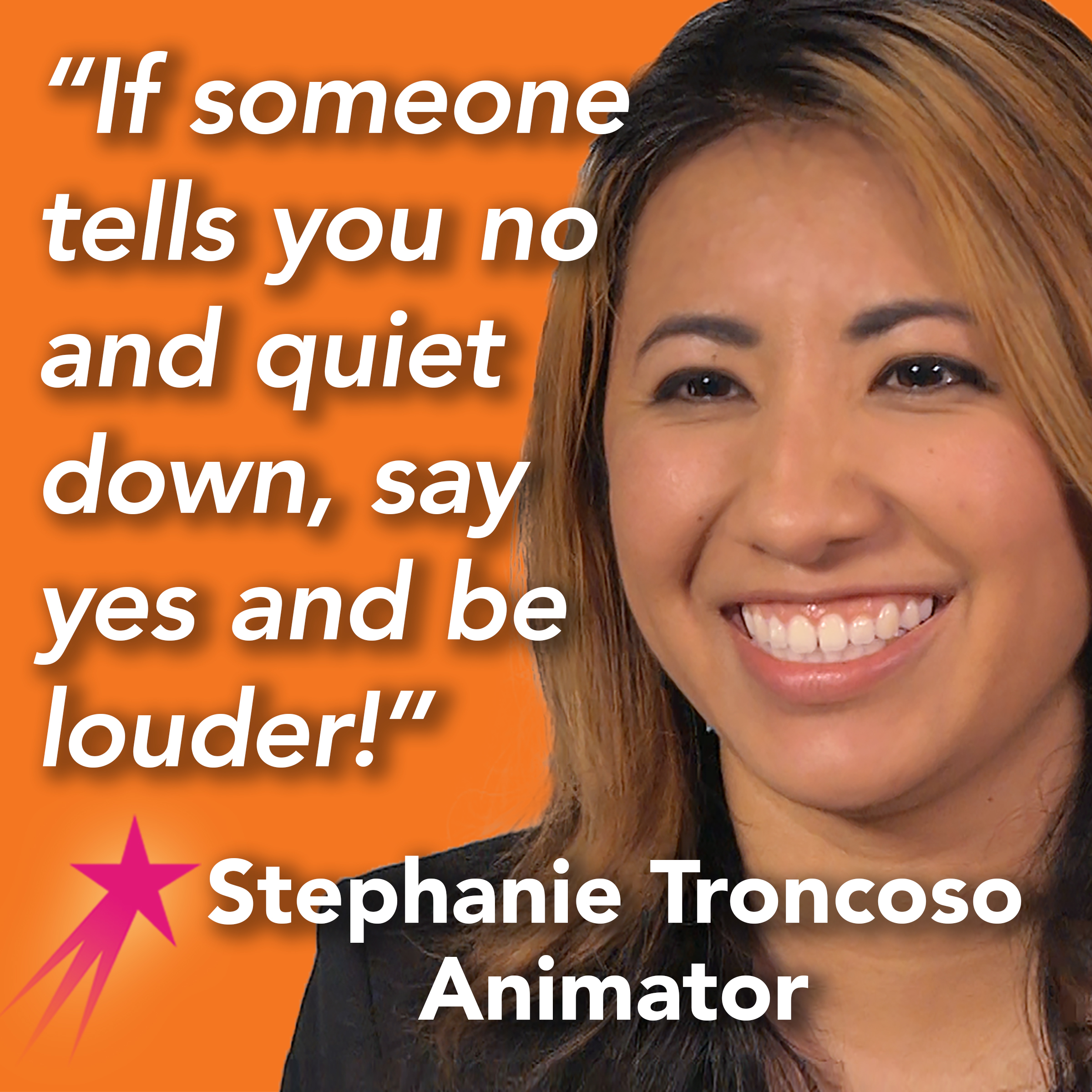 Stephanie Troncoso Motivational Mini Poster Career Girls